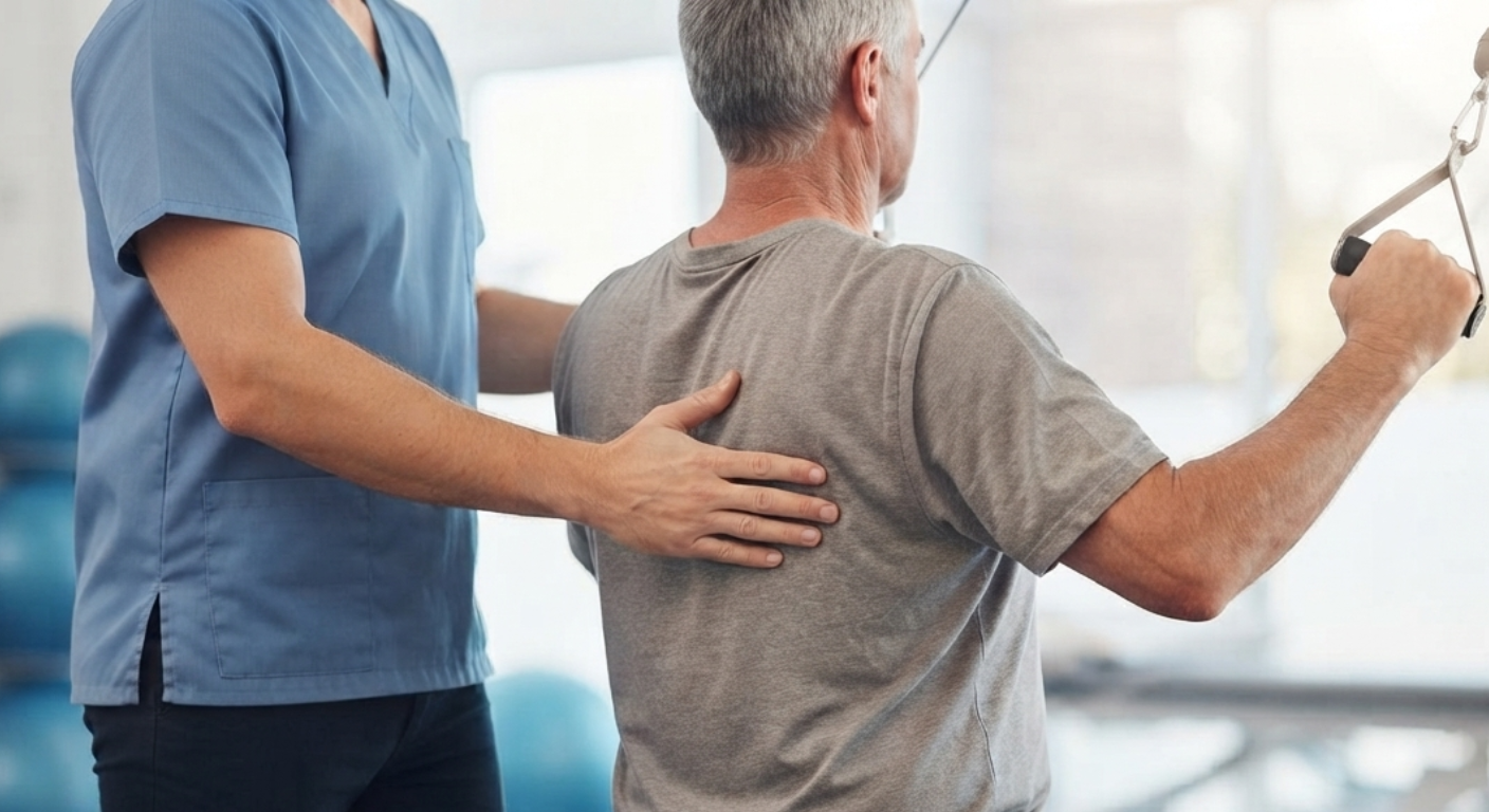 Cvičenie fyzioterapia